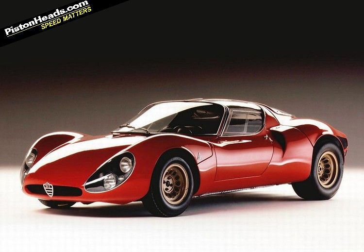 And the 1967 Alfa 33 Stradale
