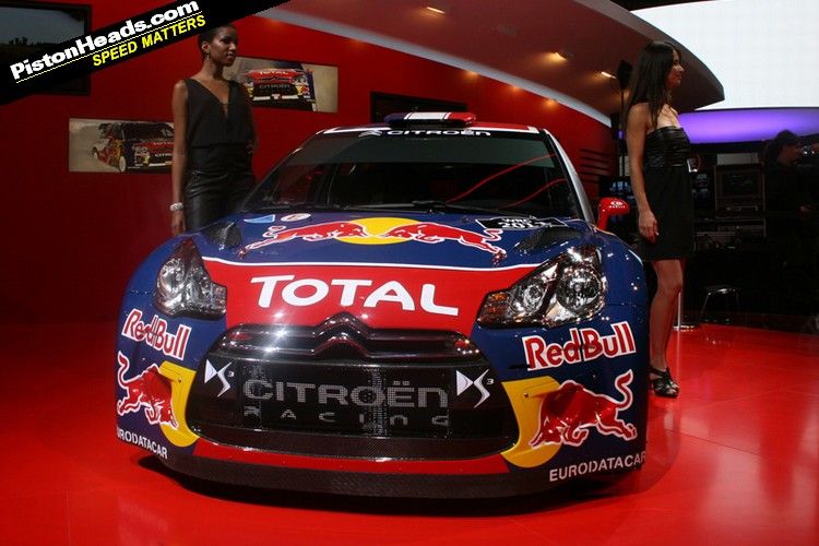 This is the new Citroen DS3 WRC unveiled to the public for the first time