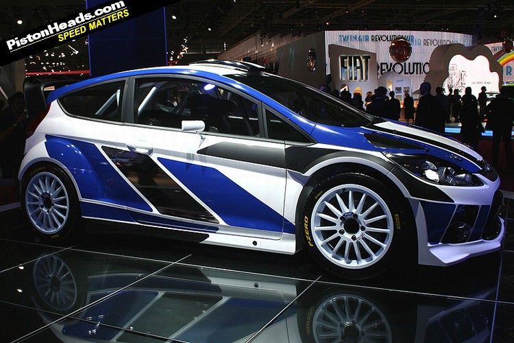 Ford has taken the covers off its new Fiesta WRC contender at the Paris 