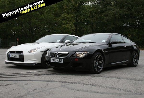 Bmw m6 vs nissan gtr video #6