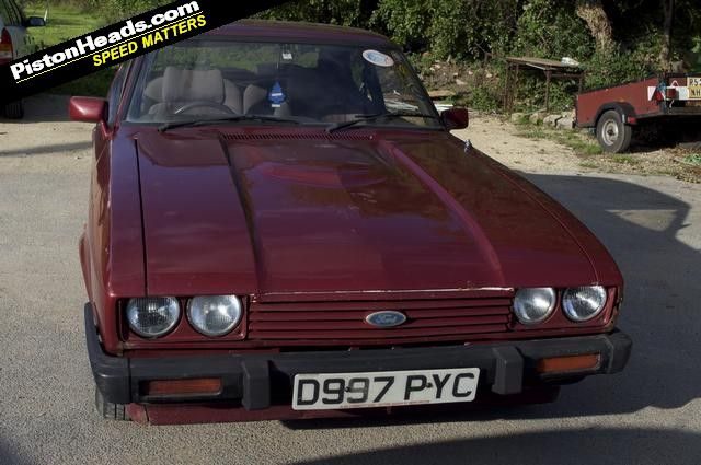  focussing on that most chestwiggy of 1980s sportsters the Mk3 Capri