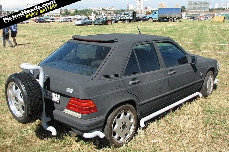  SUV so much that they decided to turn their Mercedes 190E into one