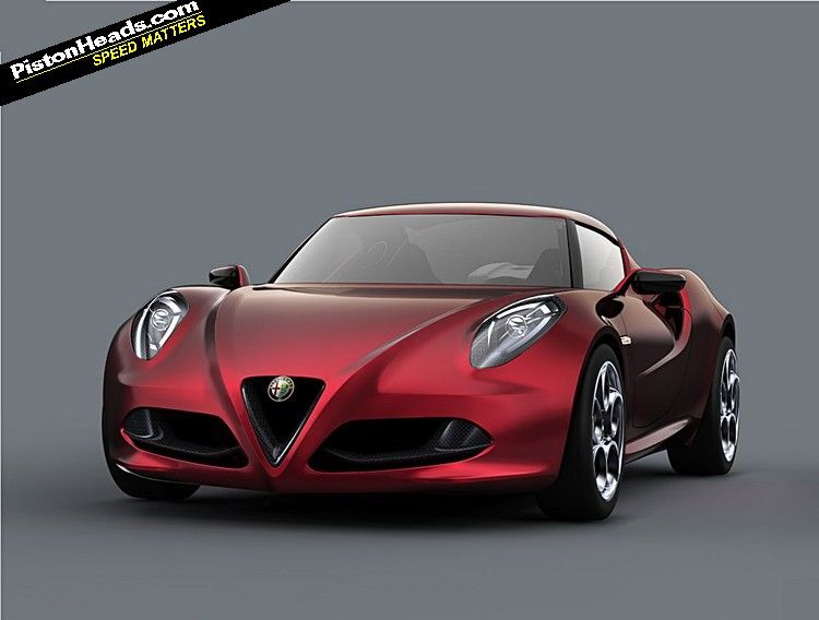 Alfa Romeo 4C GTA sports car