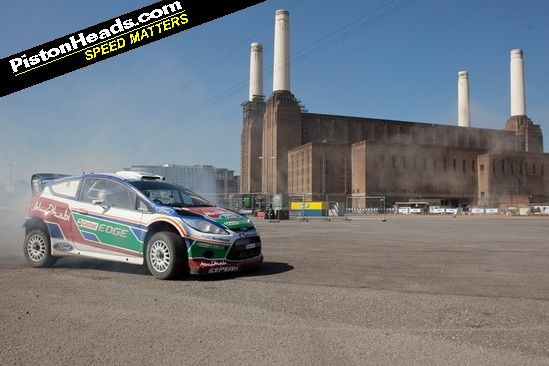 RIDDEN SHOTGUN IN THE NEW FIESTA WRC CAR