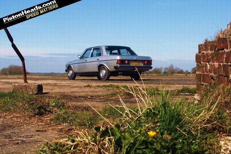 Driven Mercedes W123 With An SClass V8