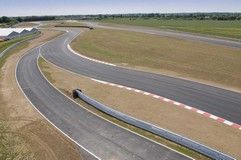 A view of the new £10m test track