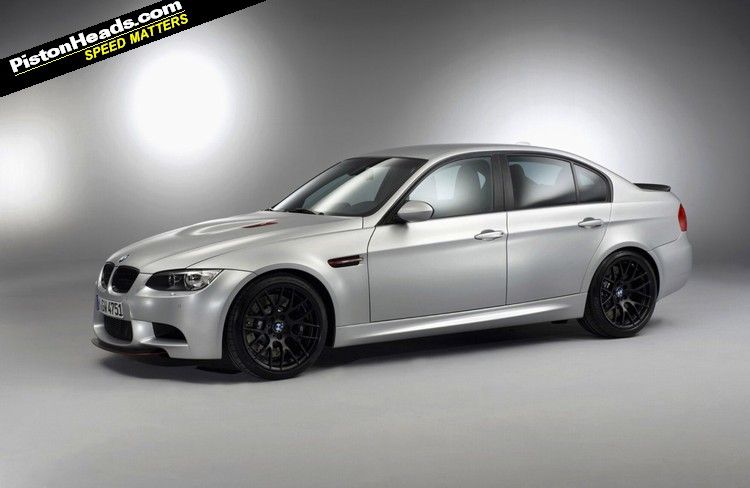 This is the BMW M3 CRT unveiled at a launch party at the Nurburgring last 