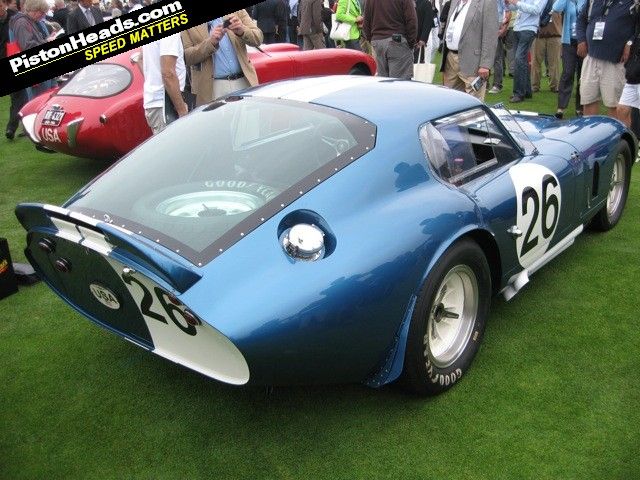 Brock paired with Shelby's Cobra chassis increased the car's top speed