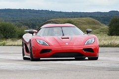 A very fast koenigsegg...