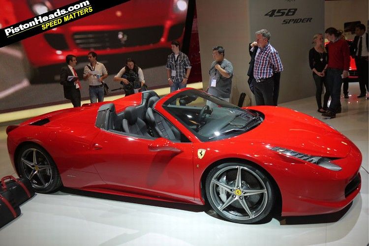 off its new 458 Spider