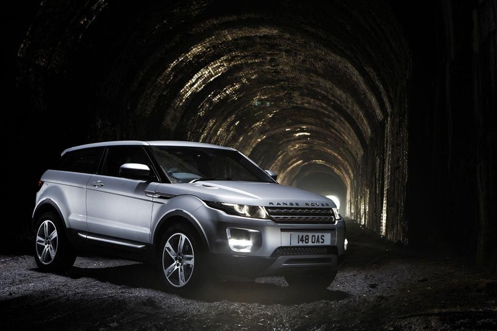 Click to enlarge Disused railway tunnel reopened for Evoque launch