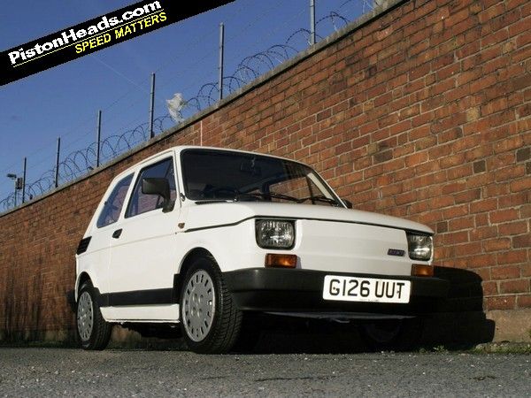 And this 1989 Fiat 126 Bis is the very definition of the wolf in sheep's