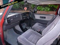 Non saggy, velour heavy interior pictured