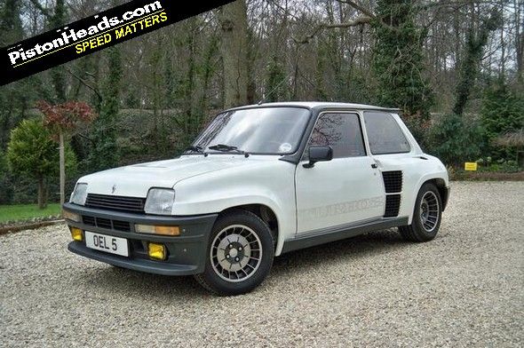 rallying great back then' moment with today's spotted a Renault 5