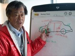 Mizuno better at engineering cars than drawing them