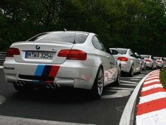 BMW's training breaks the track into sections