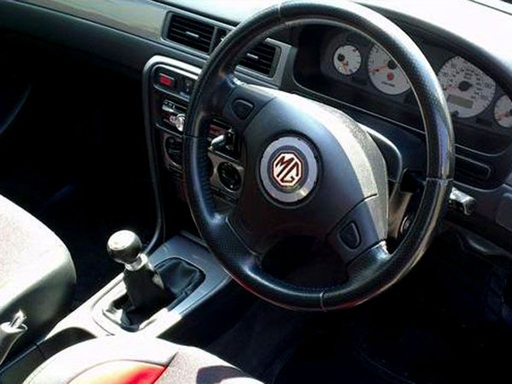 Interior dated but suitably sporty