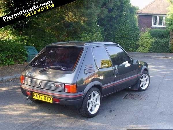 Armoured Peugeot 205 GTI: Spotted - PistonHeads UK