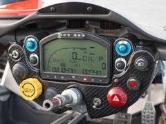 LCD dash is new and will log data