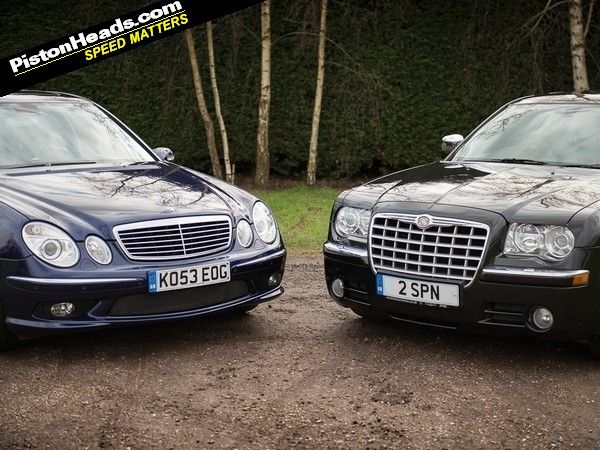 Mercedes w210 vs w211 #6