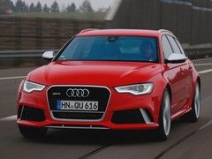 RS6 longer & wider but lighter than rivals