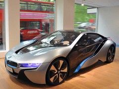 We've already ridden in the i8 - and been sideways!