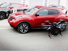 What's more sinister, the drone or the Juke?