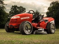 140kg + 109hp = one insanely fast mower