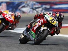 Bradl got off to a flying start at Laguna Seca