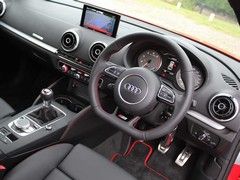 Clean, uncluttered S3 interior feels good