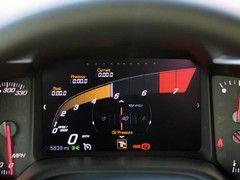 Track mode brings up same display as race car