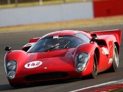 The Harris/Meaden T70 on track at Silverstone