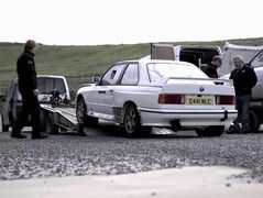 Forthcoming vids to include Chris's M3 rally car