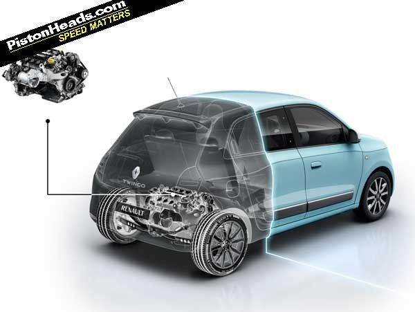 Is Renault Twingo Rear Wheel Drive