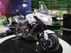 Versys not getting much attention at Kawasaki