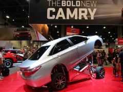 Camry a perhaps unlikely SEMA star