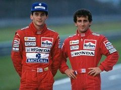 Best buddies with McLaren Honda, 1988 style
