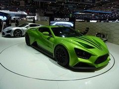 This is a Zenvo. It has 1,100hp