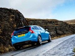 The V60 visits Wales. James not driving