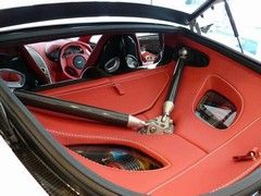 Not your conventional Aston interior!