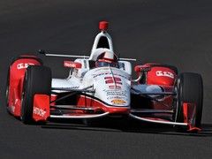 Montoya back in Indycar and doing rather well