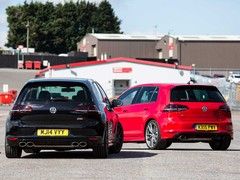 A fast Golf R, and one with 150hp more...