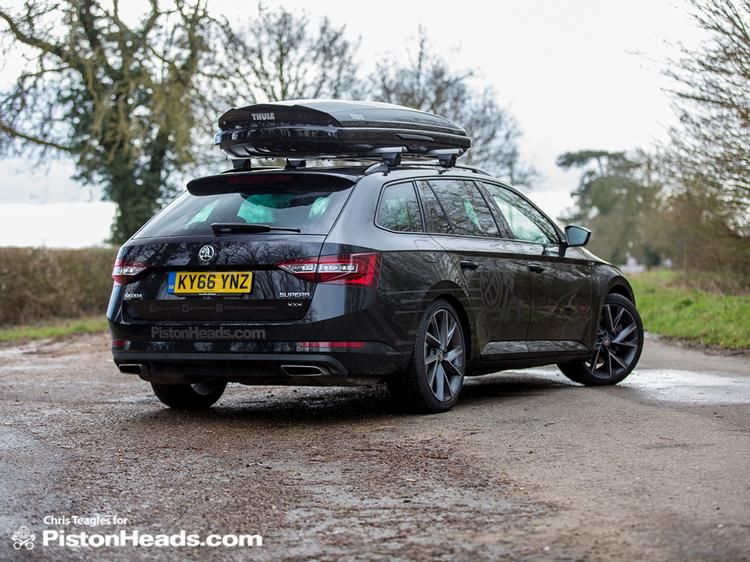 Skoda superb roof box hot sale