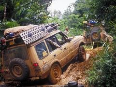 Just a small hump by Camel Trophy standards