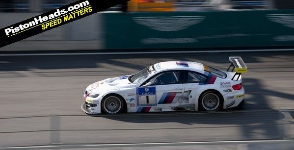 The eventual 2nd place BMW factory team - sponsored by Castrol EDGE (Just like Tony H!)