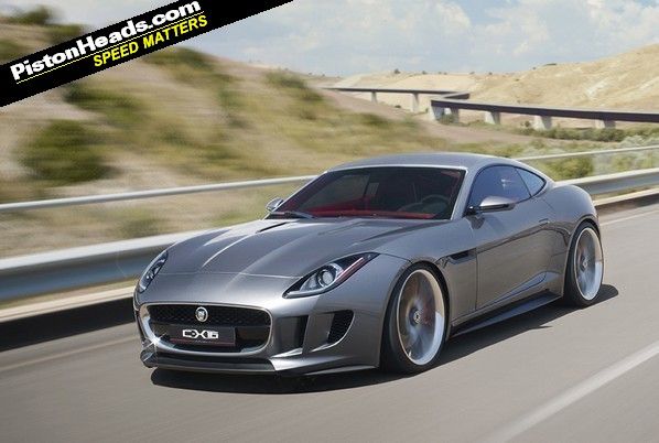 The new Jaguar C-X16 - expect sales to start late next year
