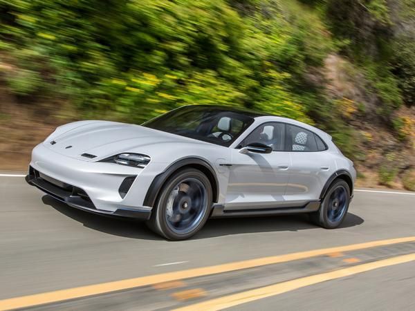 This is the Mission E, Porsche's 600bhp, all-electric sports car