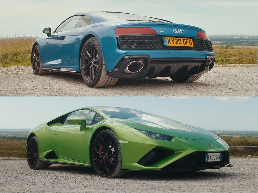 Huracan Evo RWD Meets Audi R8 RWD PistonHeads UK