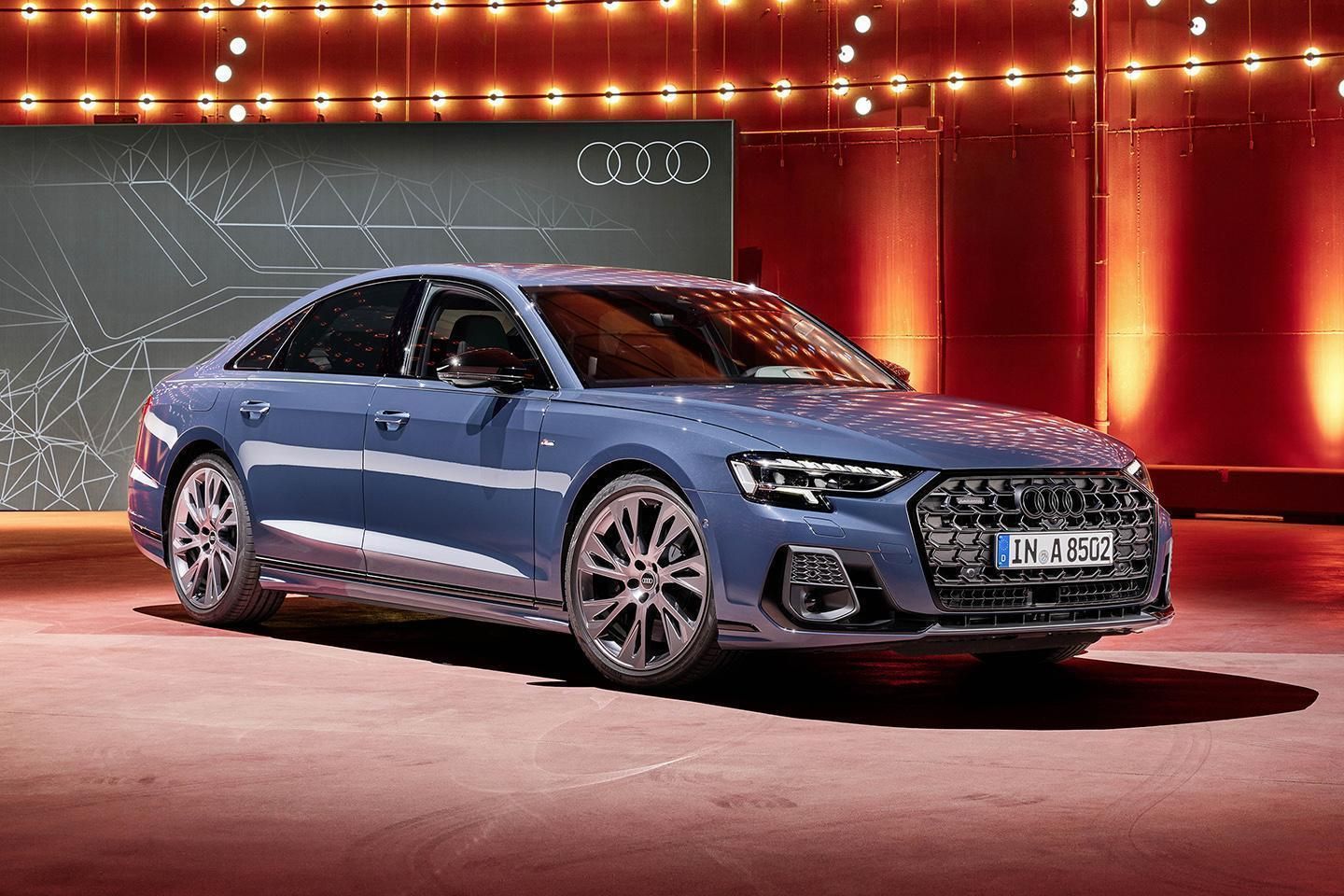 New Audi A8 luxury car unveiled