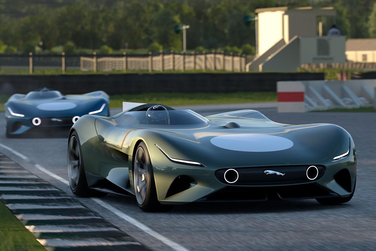 Gran Turismo 7: this is the Jaguar Vision GT Roadster